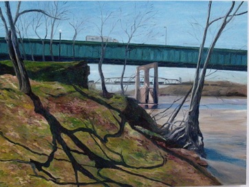 Hugh Thomas Bridge
oil on caanvas
30” x 40”